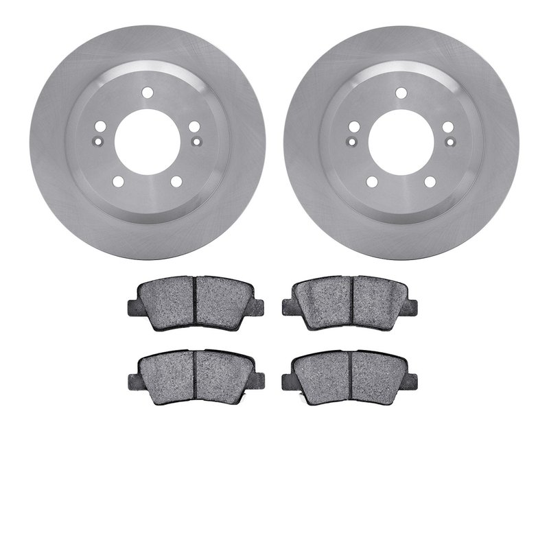 Dynamite Friction 6502-03436 Disc Brake Kit - Rear