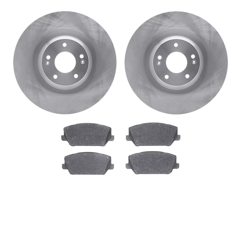 Dynamite Friction 6502-03444 Disc Brake Kit - Front