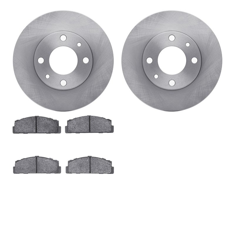 Dynamite Friction 6502-07012 Disc Brake Kit - Rear