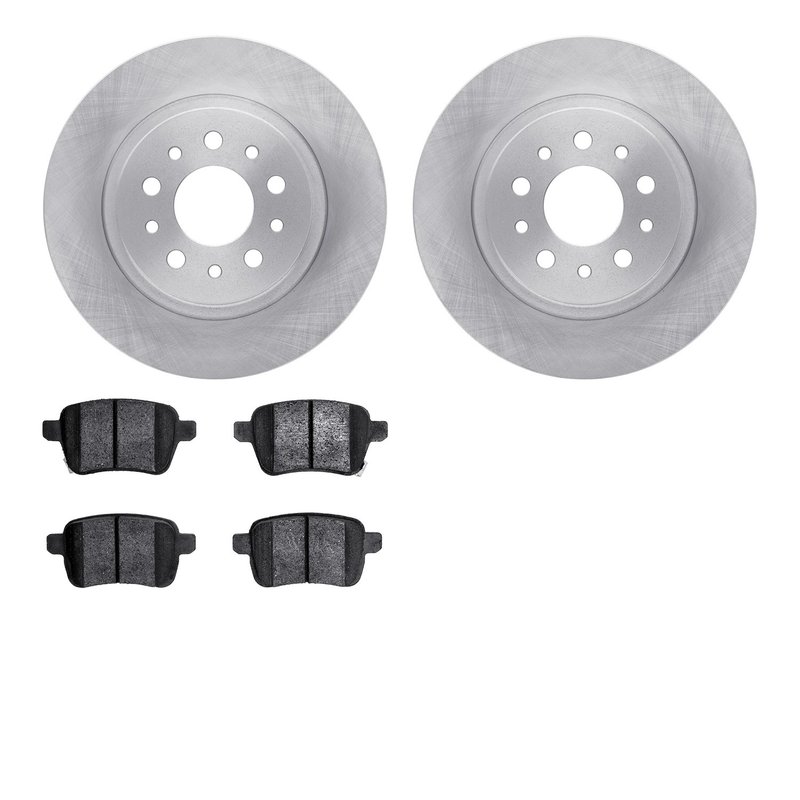 Dynamite Friction 6502-07024 Disc Brake Kit - Rear