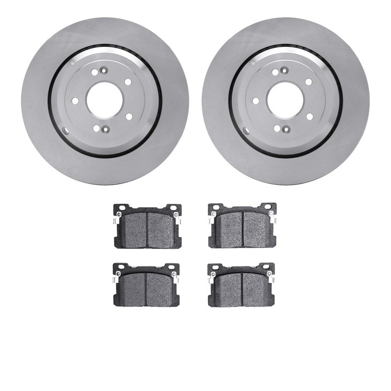 Dynamite Friction 6502-10008 Disc Brake Kit - Rear