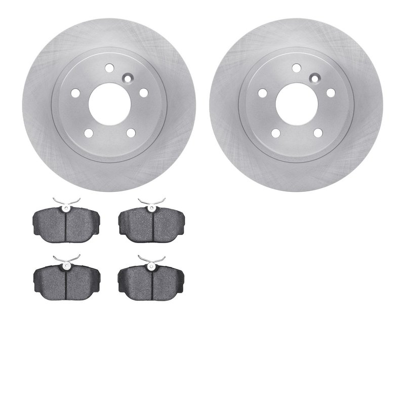 Dynamite Friction 6502-11060 Disc Brake Kit - Rear