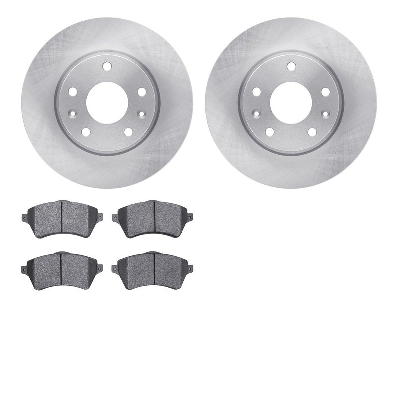 Dynamite Friction 6502-11069 Disc Brake Kit - Front