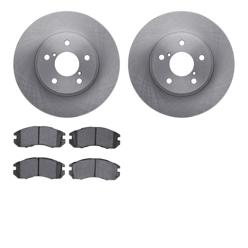 Dynamite Friction 6502-13072 Disc Brake Kit - Front