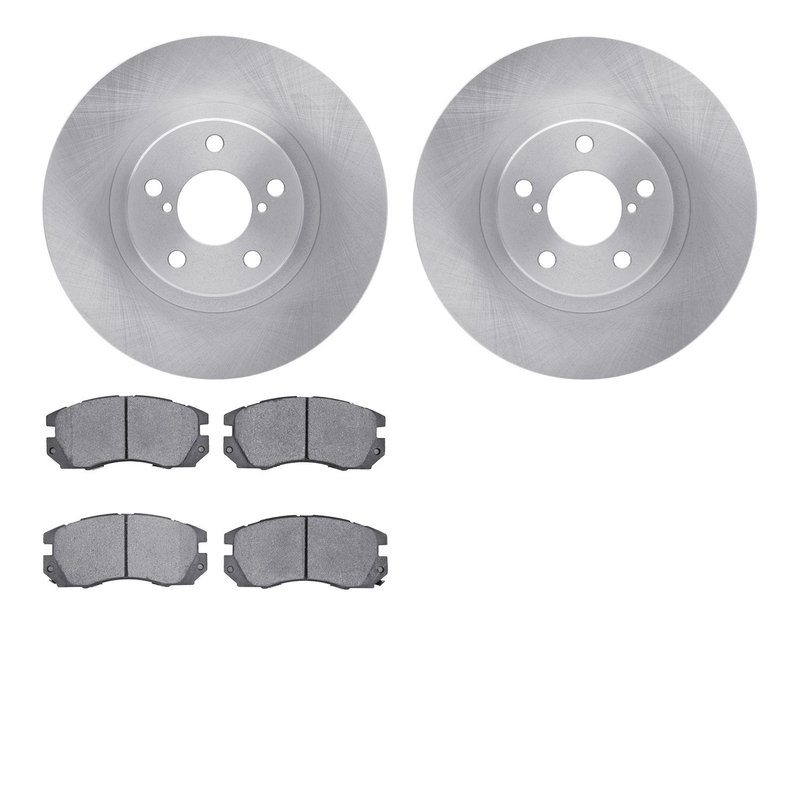 Dynamite Friction 6502-13087 Disc Brake Kit - Front