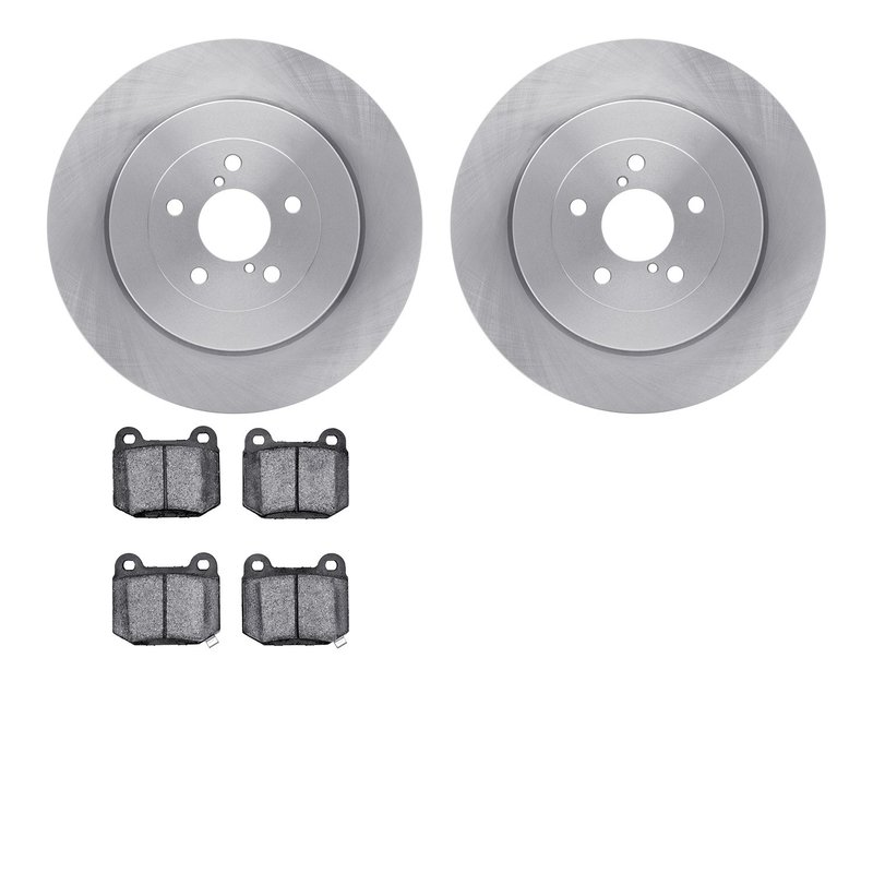 Dynamite Friction 6502-13126 Disc Brake Kit - Rear