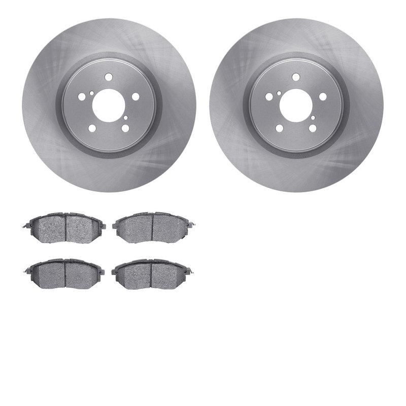 Dynamite Friction 6502-13142 Disc Brake Kit - Front