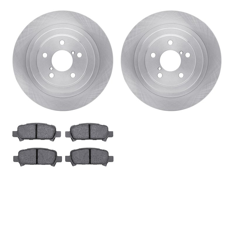 Dynamite Friction 6502-13148 Disc Brake Kit - Rear