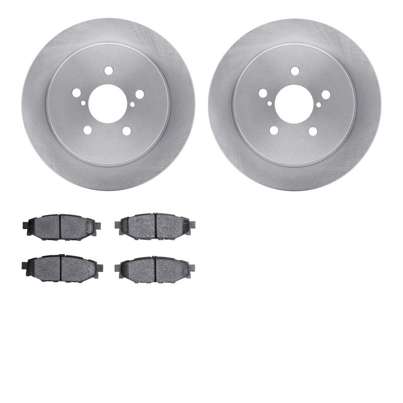 Dynamite Friction 6502-13153 Disc Brake Kit - Rear