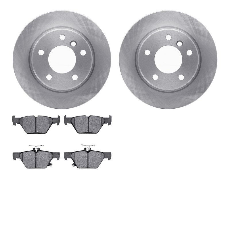 Dynamite Friction 6502-13185 Disc Brake Kit - Rear