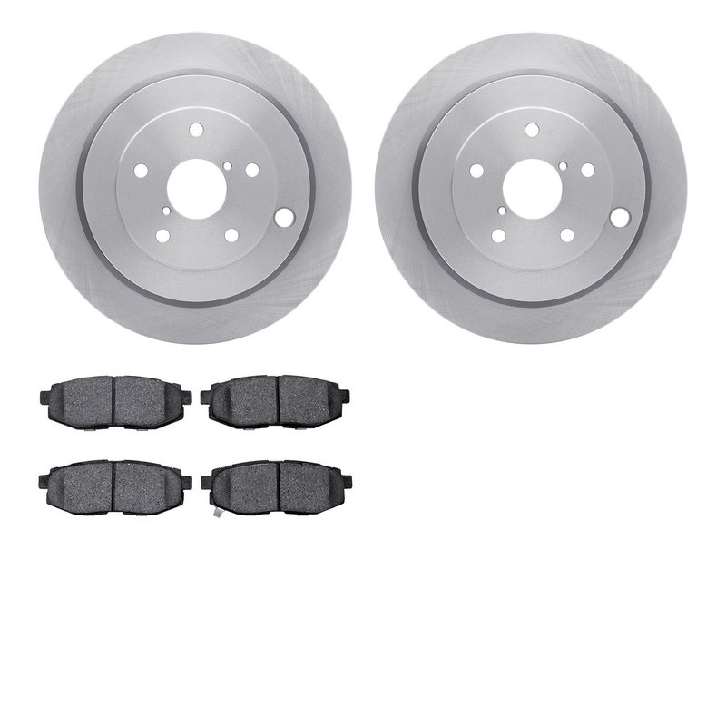 Dynamite Friction 6502-13210 Disc Brake Kit - Rear