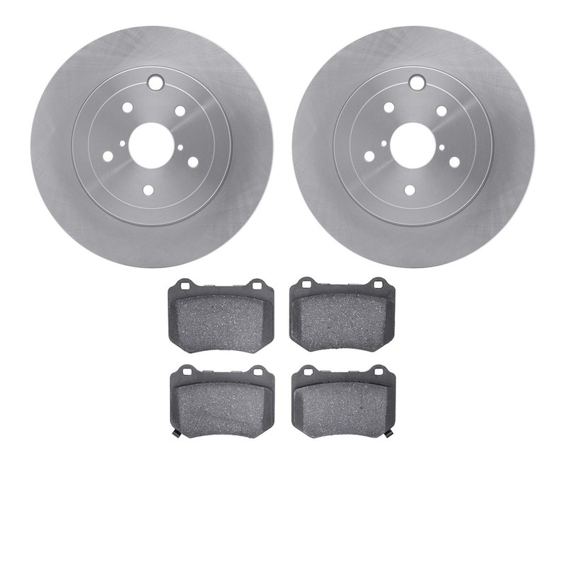 Dynamite Friction 6502-13225 Disc Brake Kit - Rear