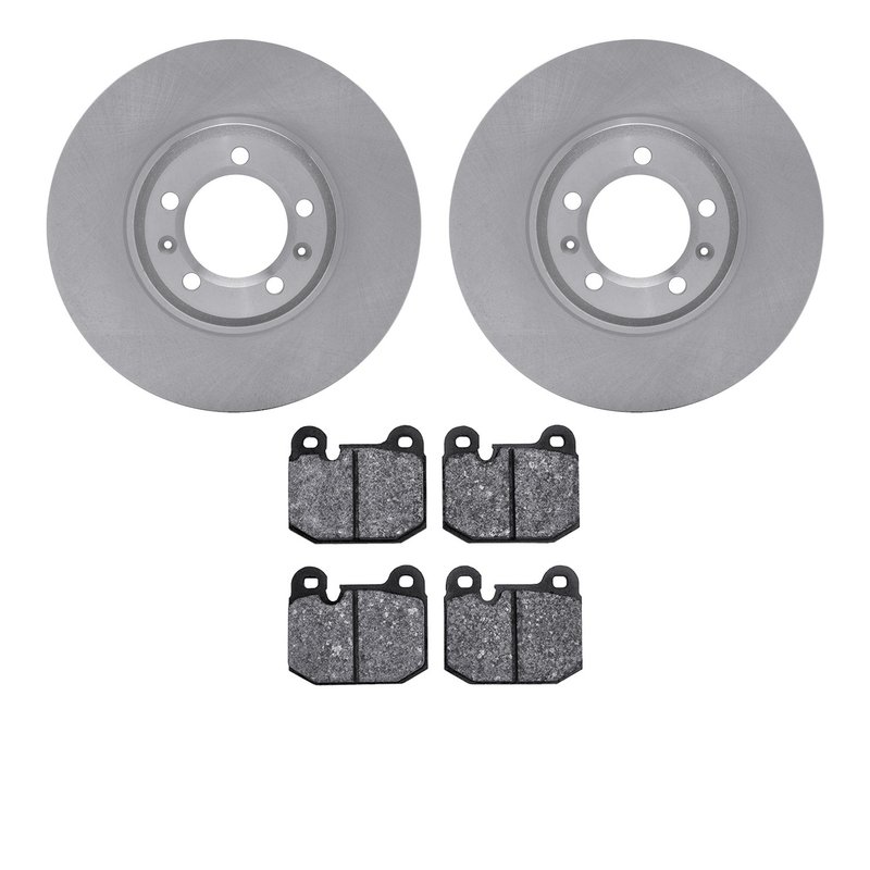 Dynamite Friction 6502-16015 Disc Brake Kit - Front