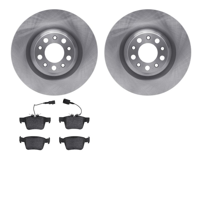 Dynamite Friction 6502-16044 Disc Brake Kit - Rear