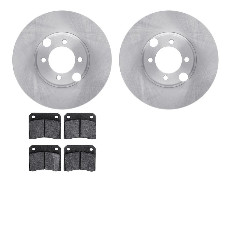 Dynamite Friction 6502-20058 Disc Brake Kit - Rear