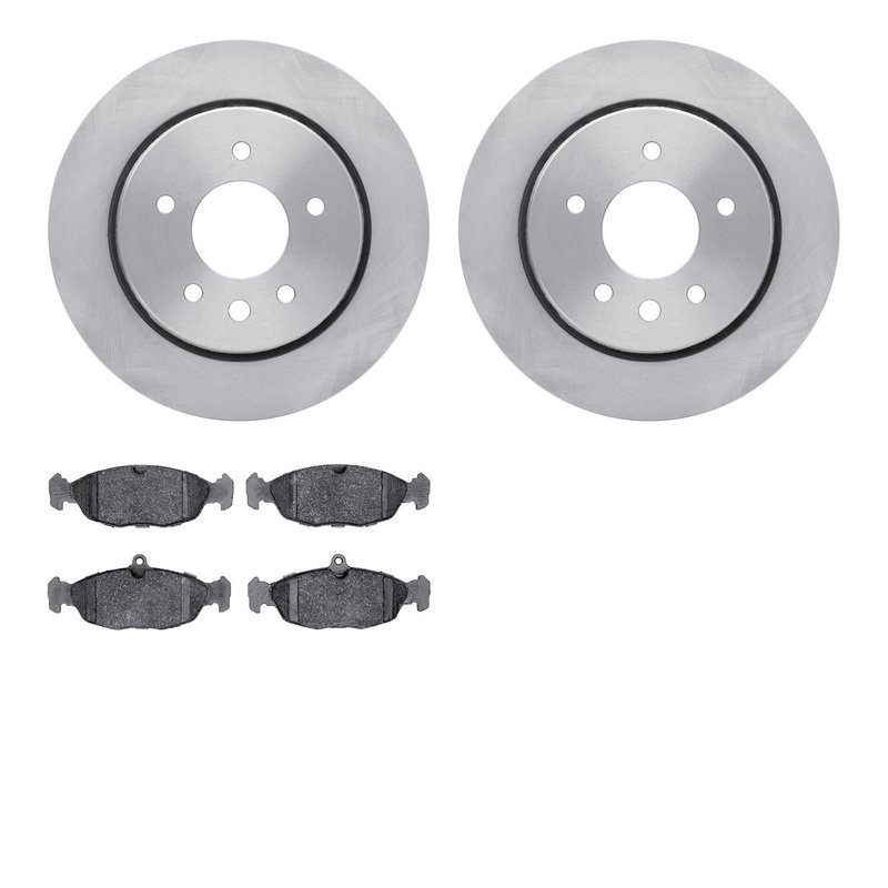 Dynamite Friction 6502-20073 Disc Brake Kit - Rear