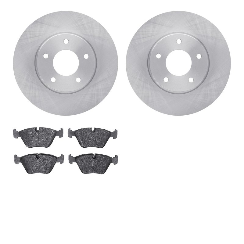 Dynamite Friction 6502-20080 Disc Brake Kit - Front