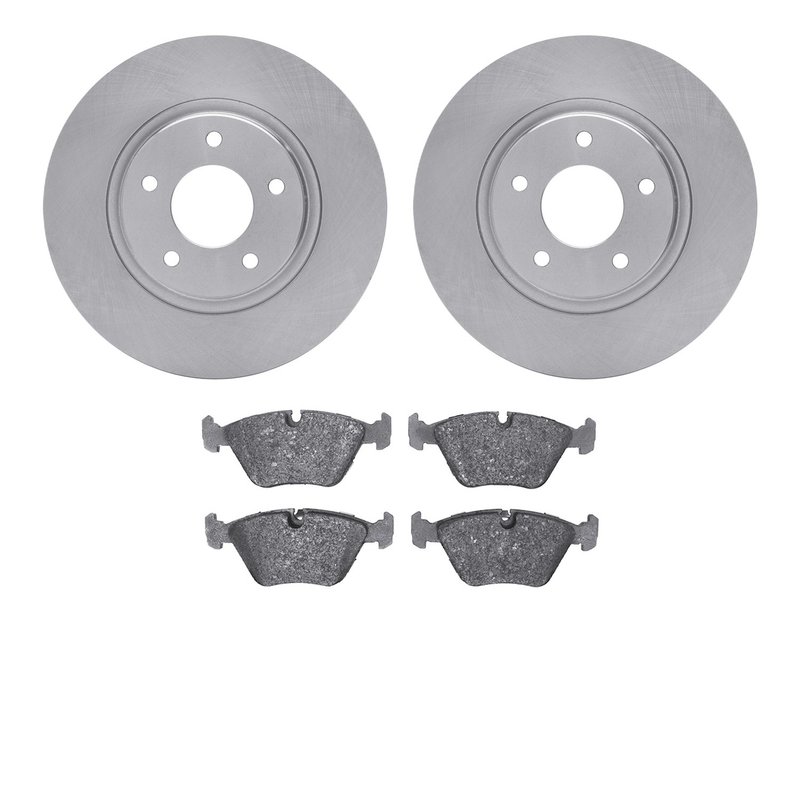 Dynamite Friction 6502-20086 Disc Brake Kit - Front