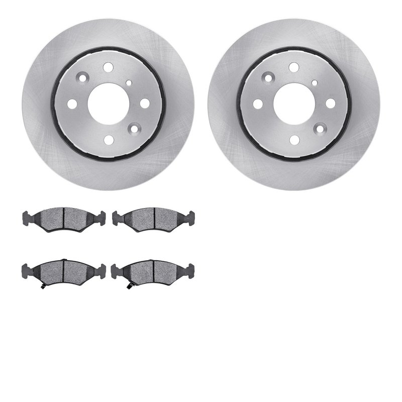 Dynamite Friction 6502-21044 Disc Brake Kit - Front