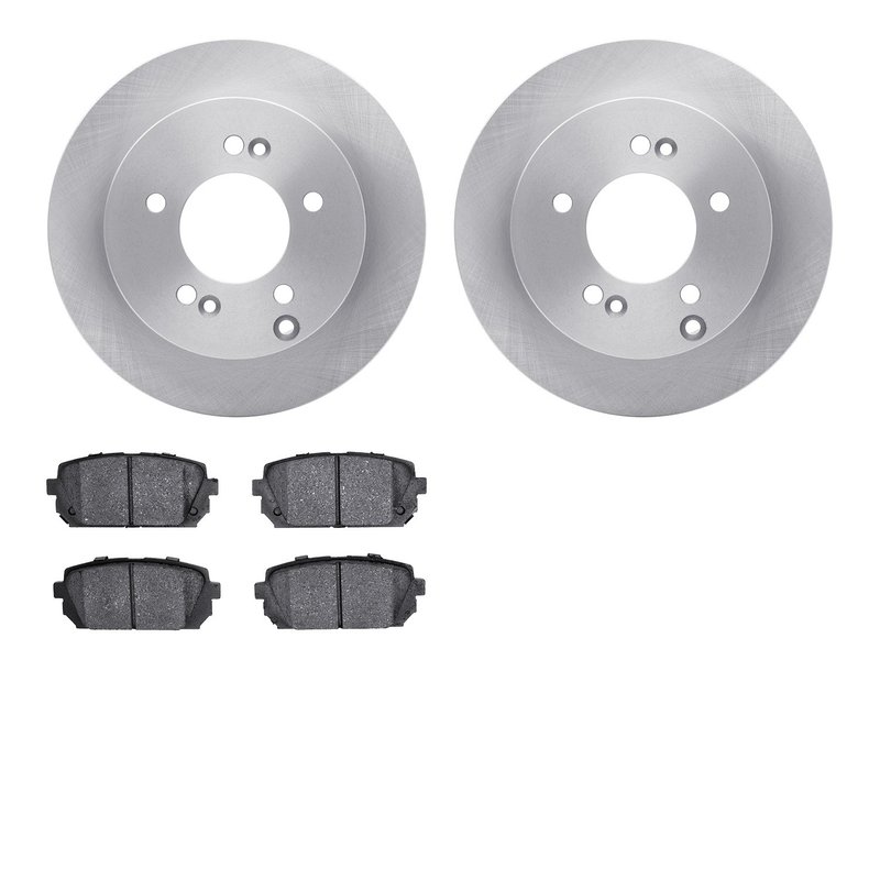 Dynamite Friction 6502-21077 Disc Brake Kit - Rear