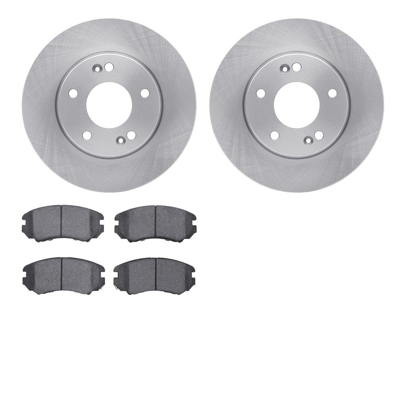 Dynamite Friction 6502-21086 Disc Brake Kit - Front