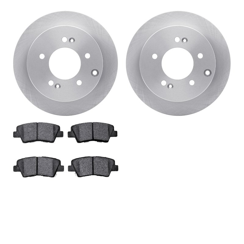 Dynamite Friction 6502-21091 Disc Brake Kit - Rear