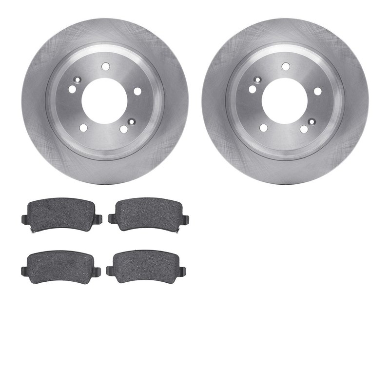 Dynamite Friction 6502-21100 Disc Brake Kit - Rear