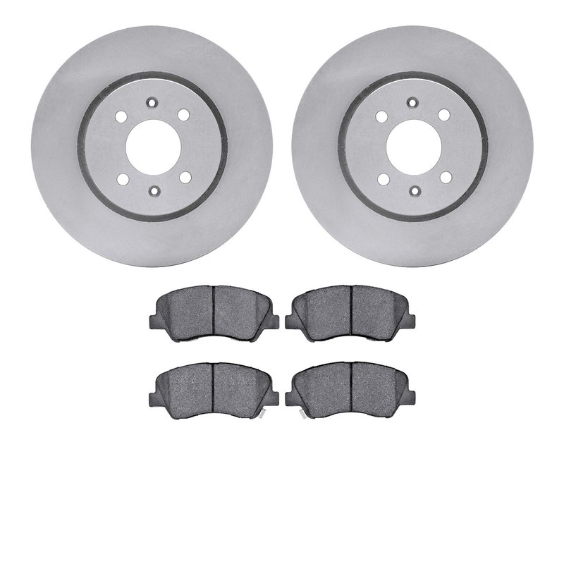Dynamite Friction 6502-21107 Disc Brake Kit - Front