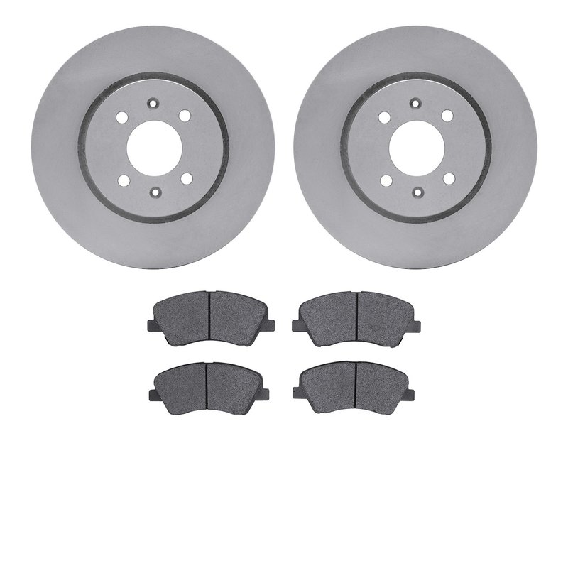 Dynamite Friction 6502-21112 Disc Brake Kit - Front
