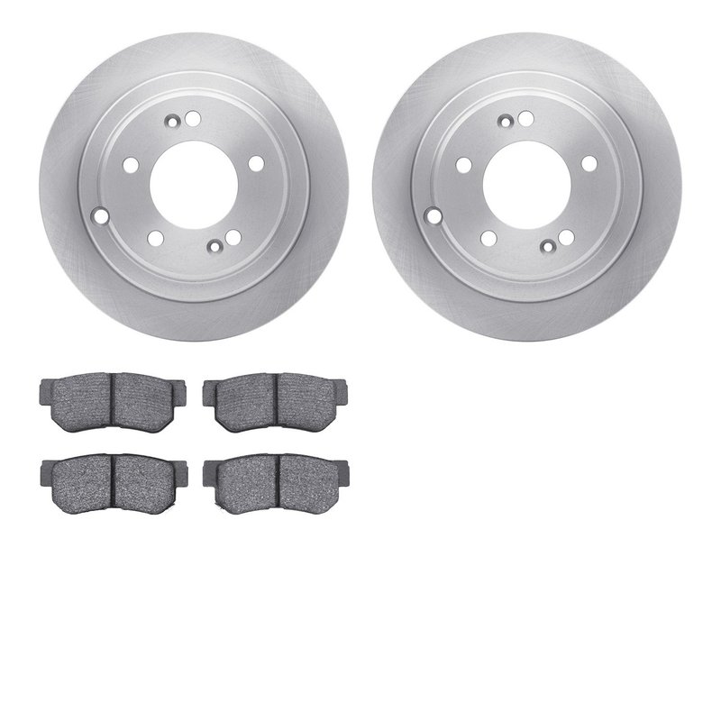 Dynamic Friction 6502-21119 Disc Brake Kit - Rear