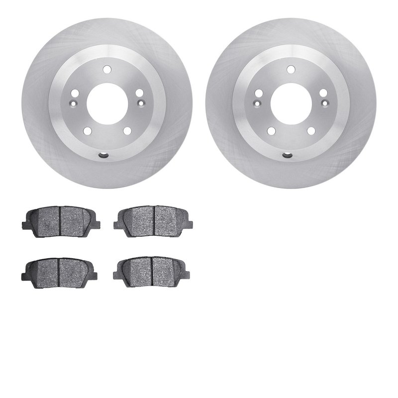 Dynamite Friction 6502-21158 Disc Brake Kit - Rear