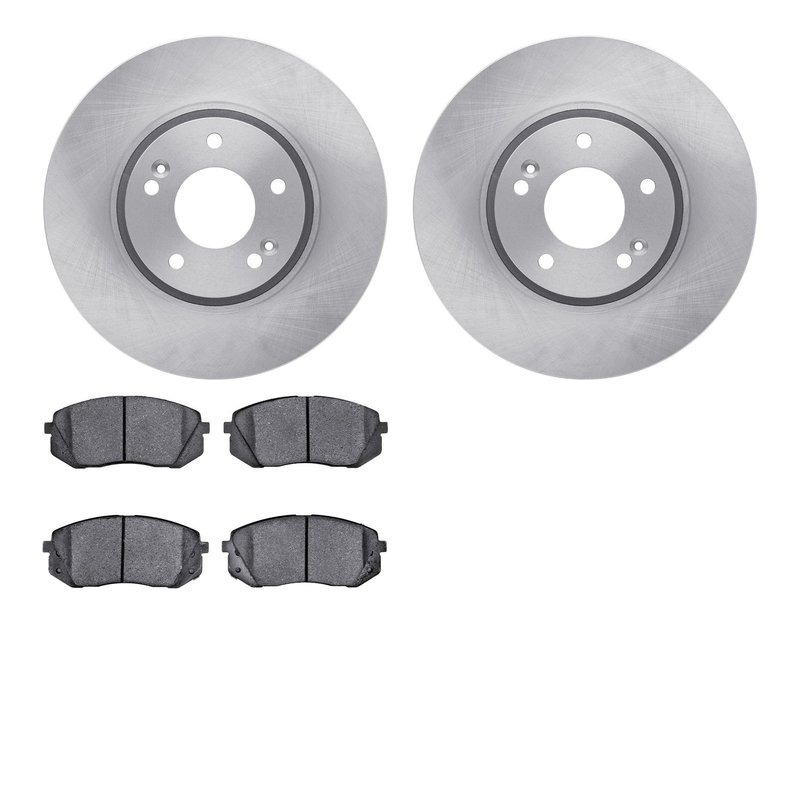 Dynamite Friction 6502-21167 Disc Brake Kit - Front