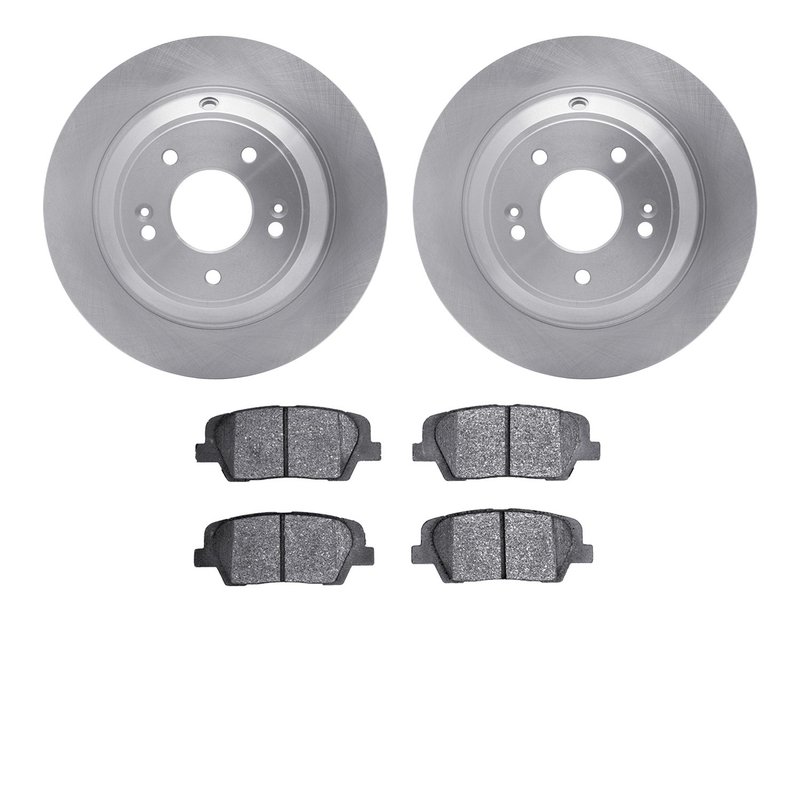 Dynamite Friction 6502-21197 Disc Brake Kit - Rear