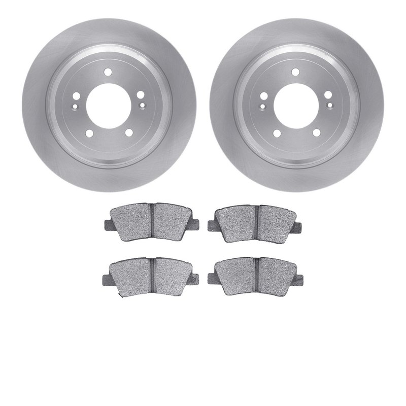 Dynamite Friction 6502-21200 Disc Brake Kit - Rear