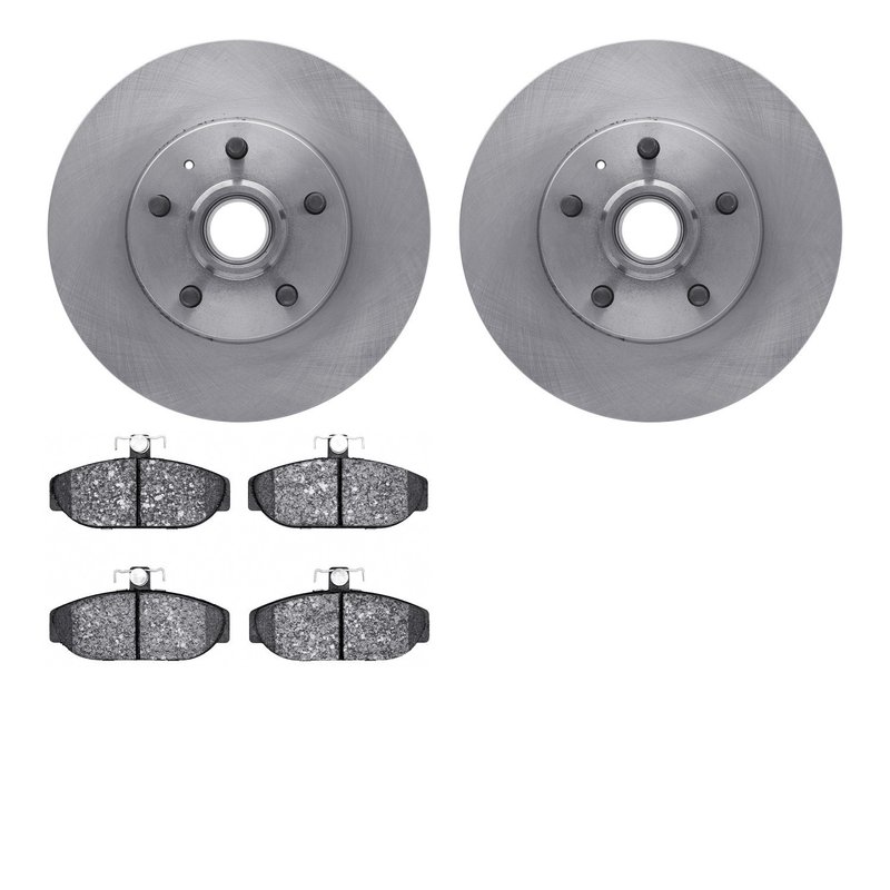 Dynamite Friction 6502-27124 Disc Brake Kit - Front