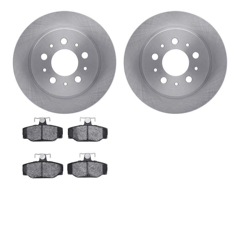 Dynamite Friction 6502-27136 Disc Brake Kit - Rear