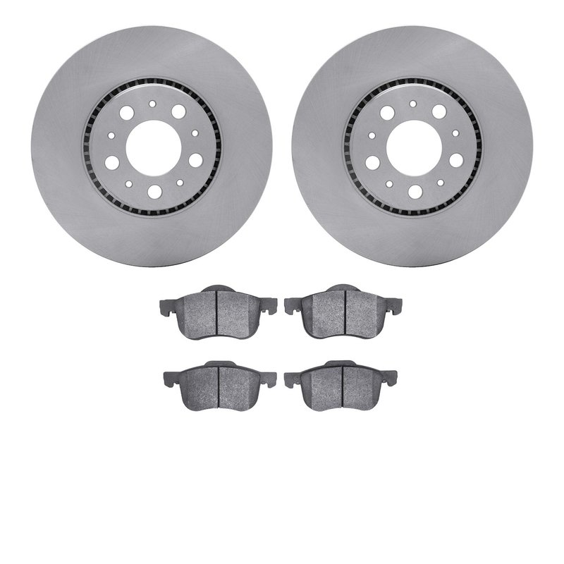 Dynamite Friction 6502-27184 Disc Brake Kit - Front