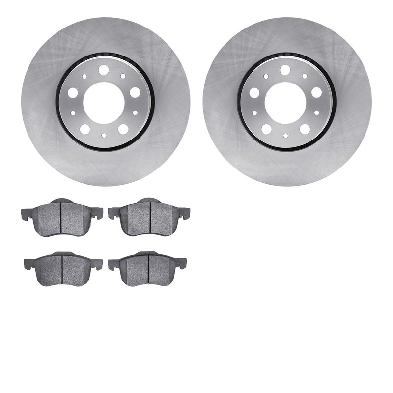 Dynamite Friction 6502-27193 Disc Brake Kit - Front