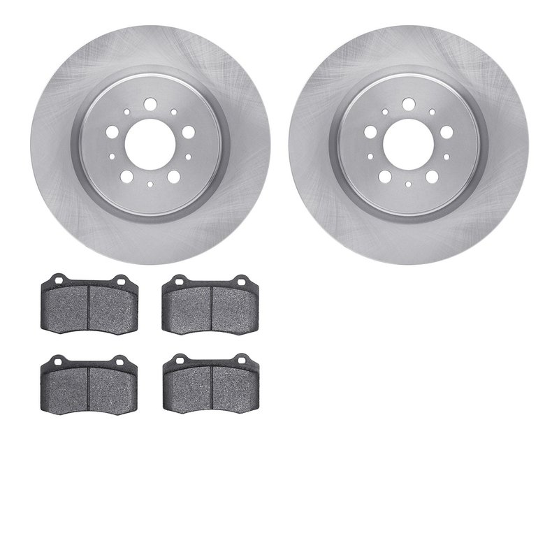 Dynamite Friction 6502-27211 Disc Brake Kit - Rear