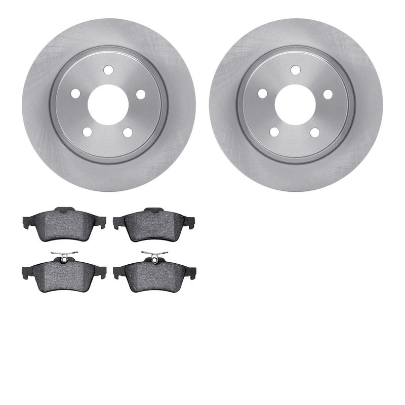 Dynamite Friction 6502-27215 Disc Brake Kit - Rear