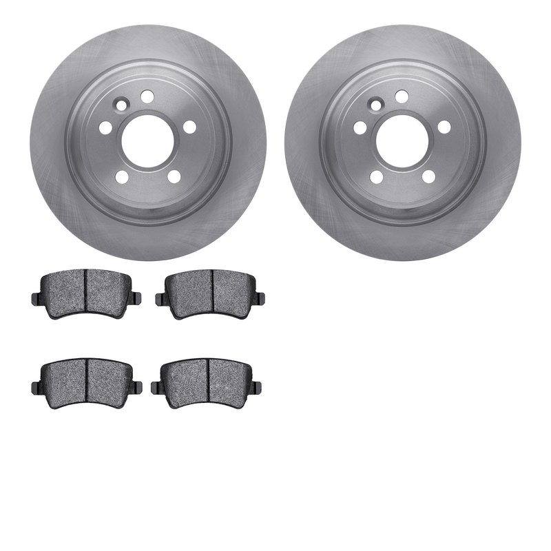 Dynamite Friction 6502-27221 Disc Brake Kit - Rear