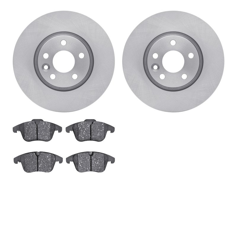 Dynamite Friction 6502-27256 Disc Brake Kit - Front
