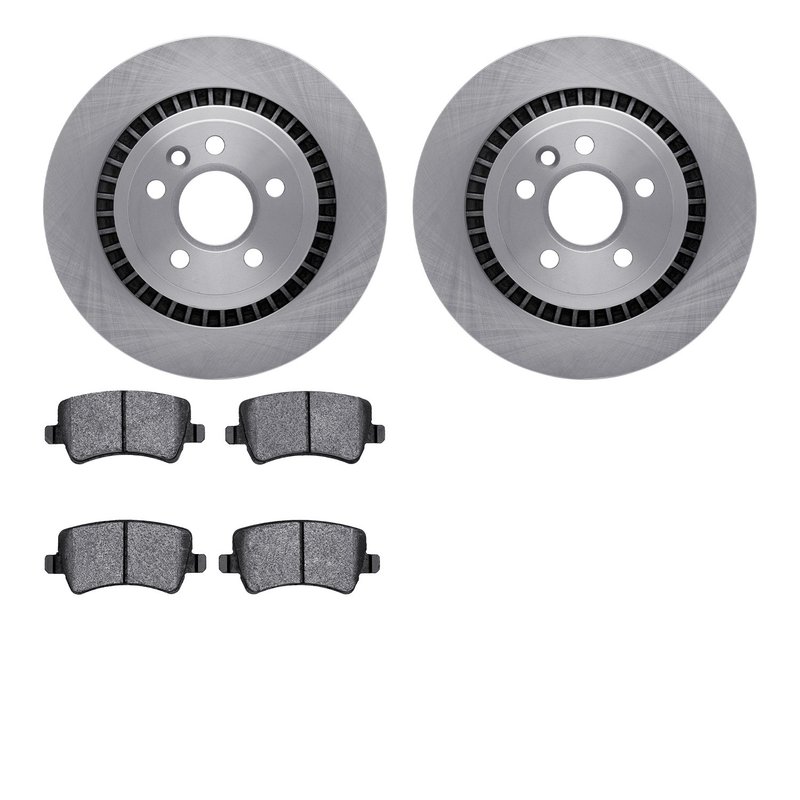 Dynamite Friction 6502-27328 Disc Brake Kit - Rear