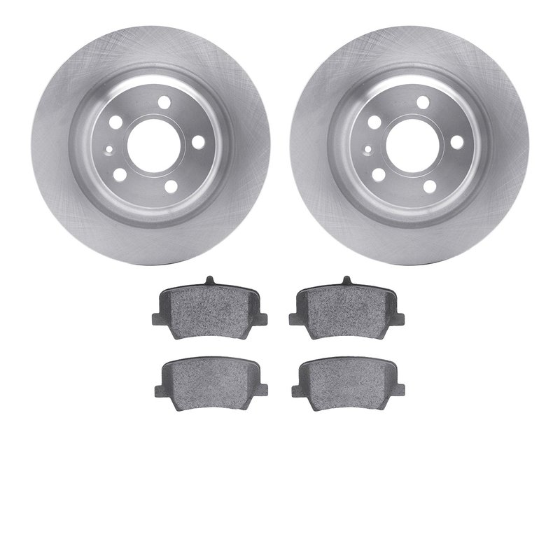 Dynamite Friction 6502-27336 Disc Brake Kit - Rear