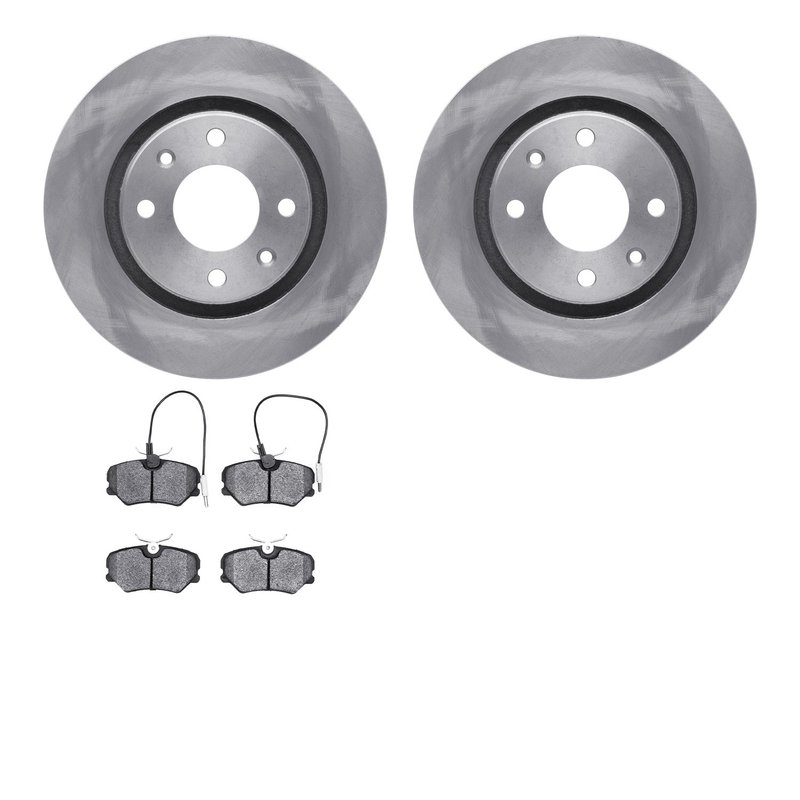 Dynamic Friction 6502-28019 Disc Brake Kit - Front