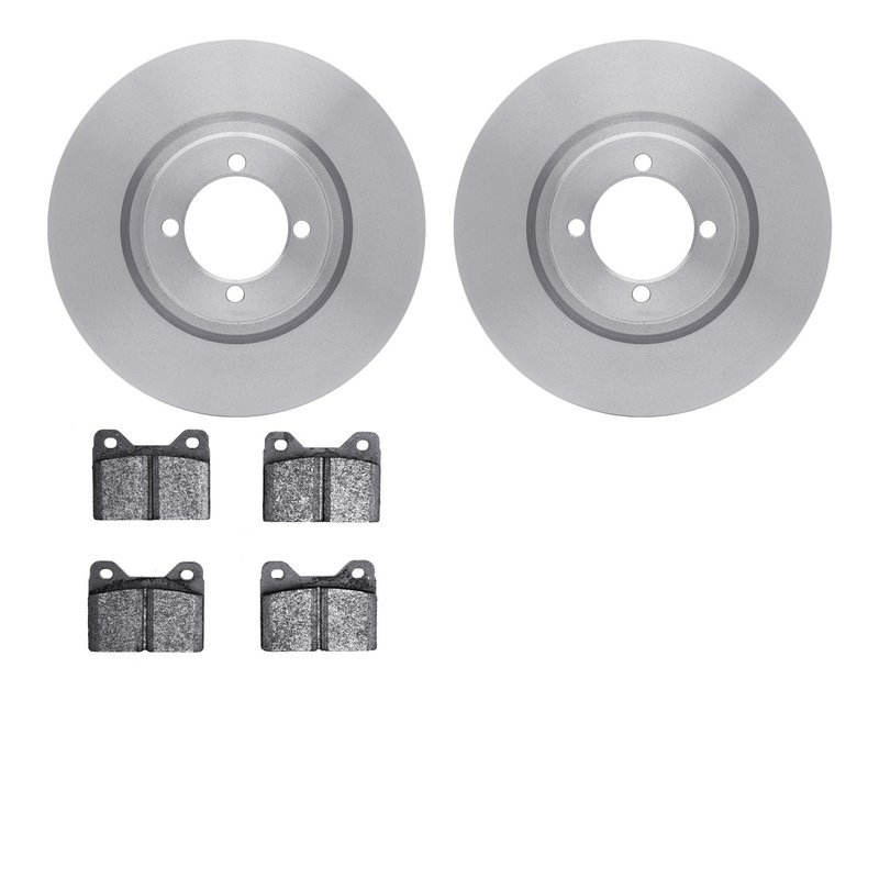 Dynamite Friction 6502-31141 Disc Brake Kit - Front