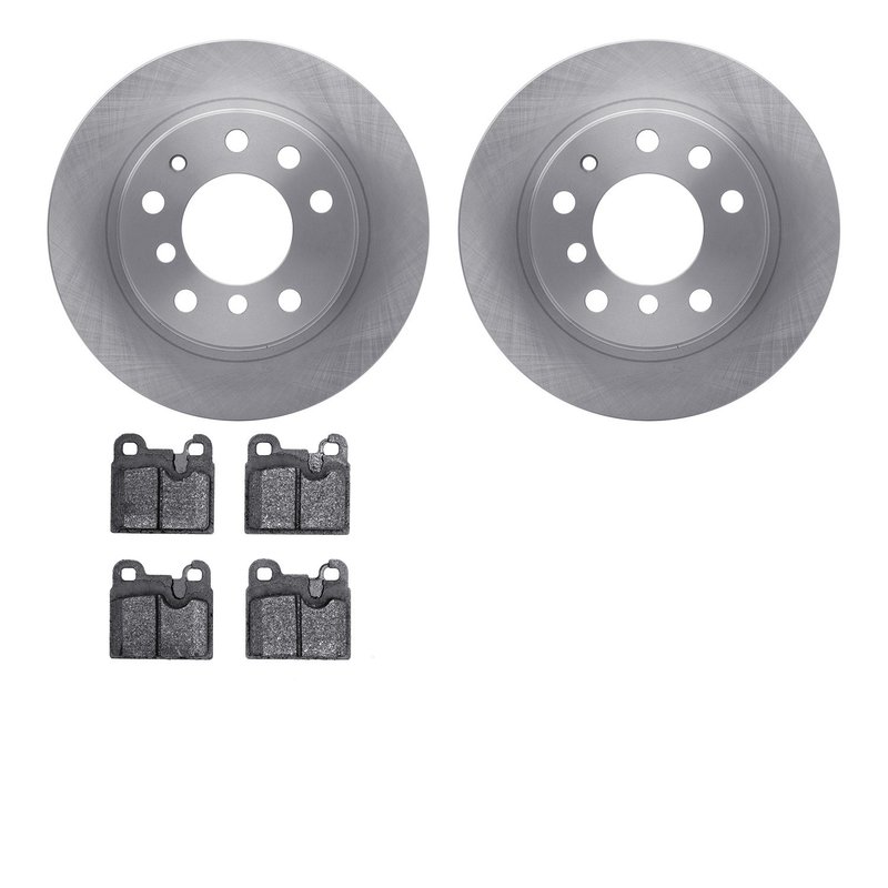 Dynamite Friction 6502-31154 Disc Brake Kit - Rear