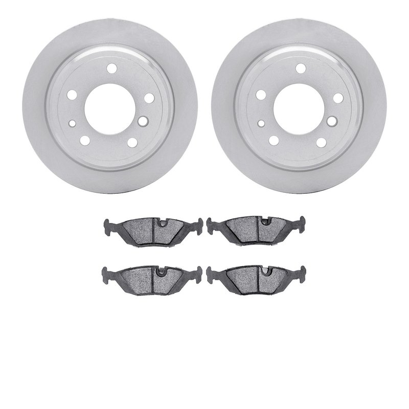 Dynamite Friction 6502-31206 Disc Brake Kit - Rear