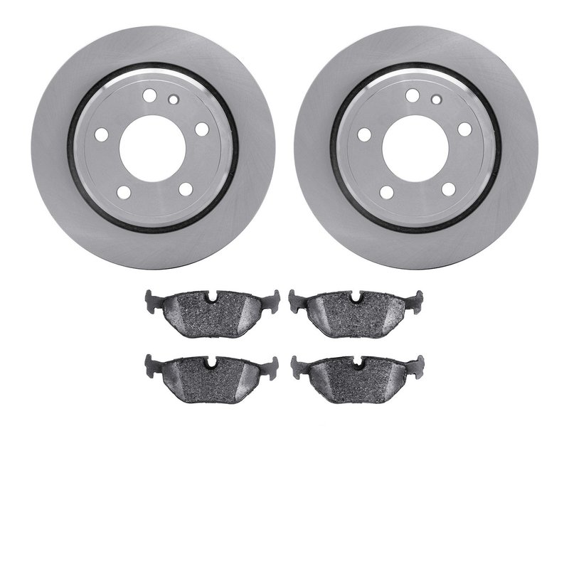 Dynamite Friction 6502-31236 Disc Brake Kit - Rear