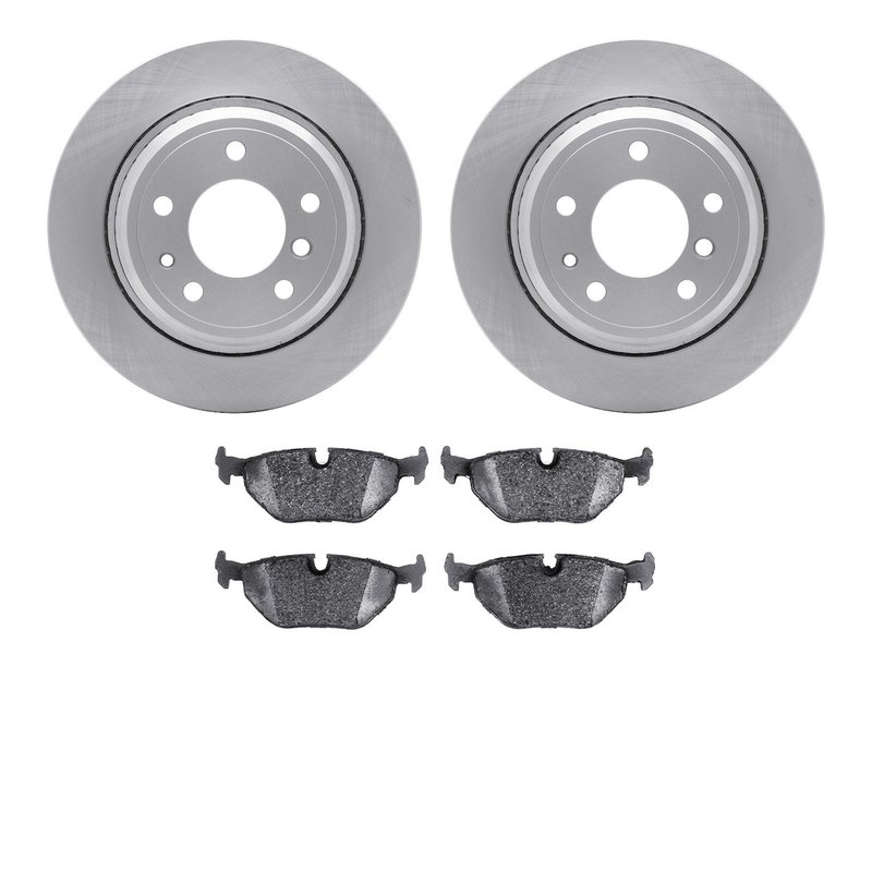 Dynamite Friction 6502-31266 Disc Brake Kit - Rear